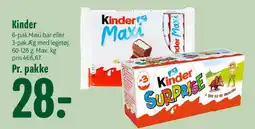 Min Købmand Kinder (Maxi / Surprise) tilbud