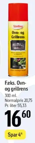 Føtex Ovn- og grillrens tilbud