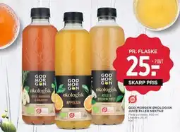 MENY GOD MORGEN ØKOLOGISK JUICE ELLER NEKTAR tilbud