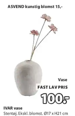 JYSK ASVEND kunstig blomst tilbud