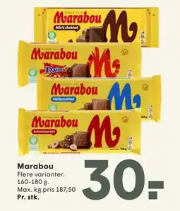 SPAR Marabou tilbud