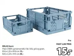 JYSK MILAS kurv tilbud