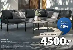 JYSK JUTLANDIA TÆRNBY loungesæt tilbud