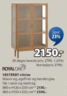 JYSK JEGIND spisebord tilbud