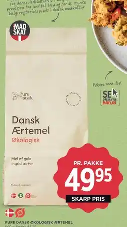 MENY Dansk Ærtemel Økologisk tilbud