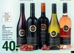 REMA 1000 LZC Californisk vin 75 cl tilbud