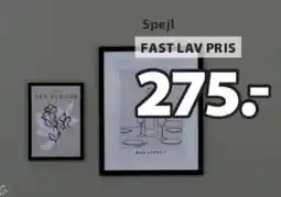 JYSK VILSLEV spejl tilbud