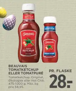 MENY Beauvais Tomatketchup / Tomatpuré tilbud