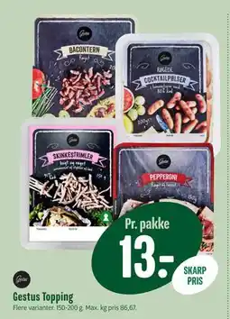 Min Købmand Gestus Topping tilbud