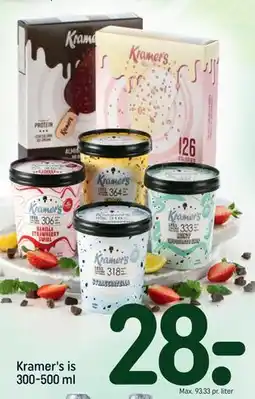 REMA 1000 Kramer's is 300-500 ml tilbud