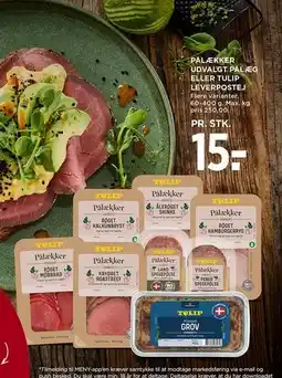 MENY Tulip Pålækker (Udvalgt pålæg) tilbud