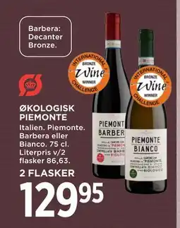 MENY ØKOLOGISK PIEMONTE tilbud