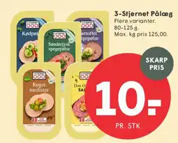 SPAR 3-Stjernet Pålæg tilbud