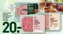 REMA 1000 Hakket dansk grisekød, kyllingekød eller Frilandsgris medister 400-500g tilbud