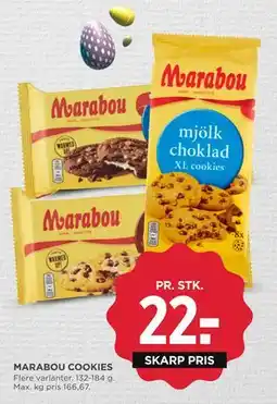 MENY MARABOU COOKIES tilbud