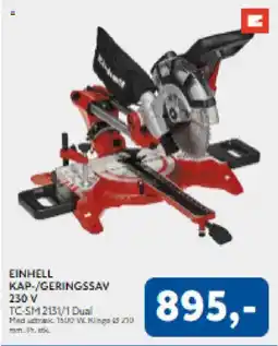 Davidsen Einhell kap-/geringssav 230 v tilbud