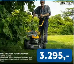 Davidsen Stiga Benzin Plaeneklipper Combi 753 Se tilbud