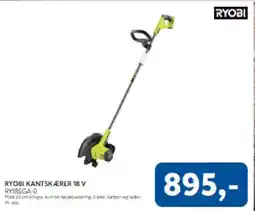 Davidsen Ryobi Kantskaerber 18v tilbud