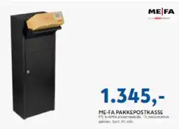 Davidsen Me-Fa PakkepostKasse tilbud