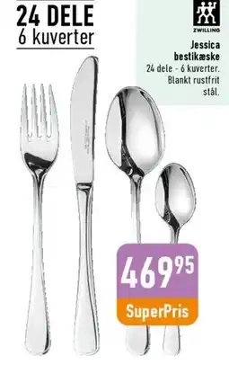 Imerco 24 DELE - 6 kuverter (bestik) tilbud