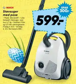 Bilka Støvsuger med pose tilbud