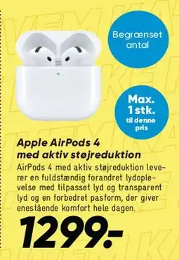 Bilka Apple AirPods (trådløse høretelefoner) tilbud