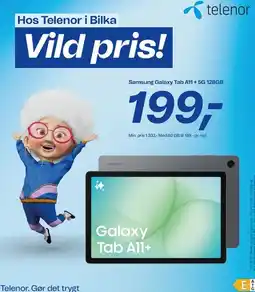 Bilka Samsung Galaxy Tab A11+ 5G 128GB tilbud