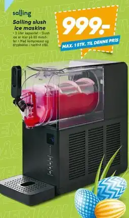 Bilka Salling slush ice maskine tilbud