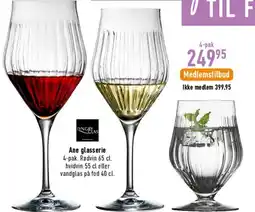 Imerco Ane glasserie - 4‑pak (rødvin / hvidvin / vandglas) tilbud