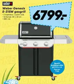 Bilka Weber Genesis E-315W gasgrill tilbud