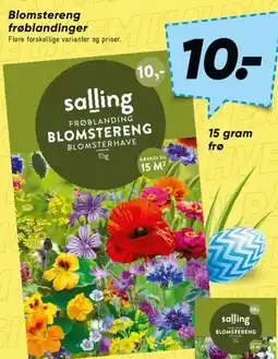 Bilka Salling frøblanding - Blomstereng tilbud