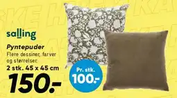 Bilka Salling pyntepuder tilbud