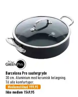 Imerco Barcelona Pro sautérgryde tilbud