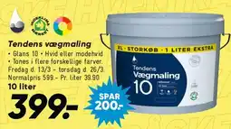 Bilka Tendens vægmaling 10 L tilbud