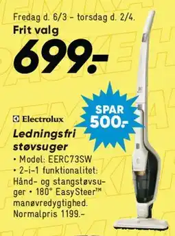 Bilka Ledningsfri støvsuger tilbud