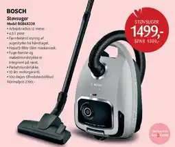 Kop & Kande Støvsuger (Bosch) tilbud