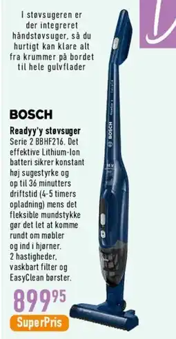 Imerco Bosch Readyy' stavsuger tilbud