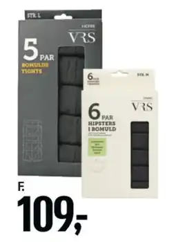 Føtex 5-pak tights eller 6-pak hipsters tilbud