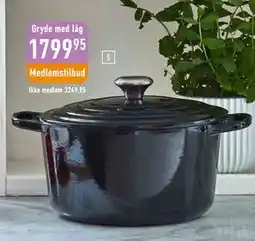 Imerco Gryde med låg 6,3 liter tilbud