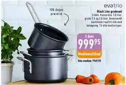 Imerco Black Line grydesæt tilbud