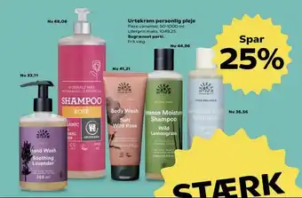 Kvickly Urtekram personlig pleje tilbud