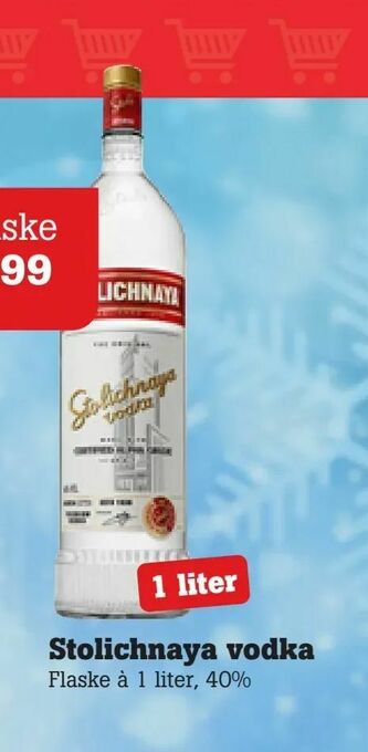 Stolichnaya vodka