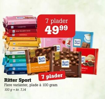 Poetzsch Padborg Ritter Sport tilbud