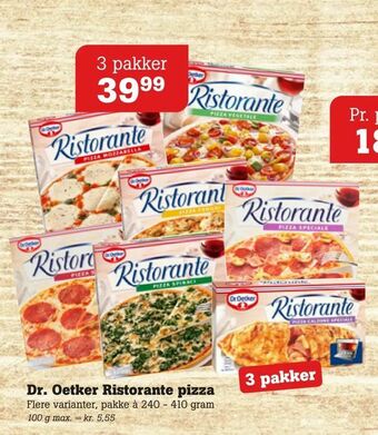Dr. Oetker Ristorante pizza