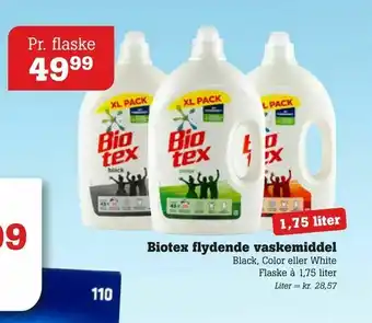 Biotex flydende vaskemiddel