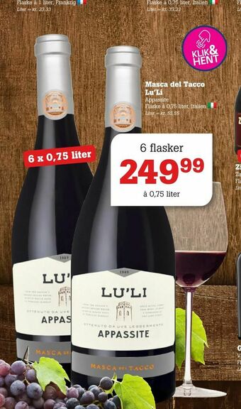 Poetzsch Padborg Masca del Tacco Lu'Li tilbud