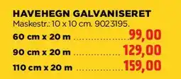 jem & fix Havehegn galvaniseret tilbud
