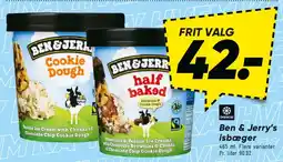 Bilka Ben & Jerry's isbægre tilbud