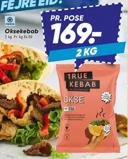 Bilka Oksekebab (True Kebab) tilbud