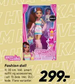 Bilka Fashion doll tilbud